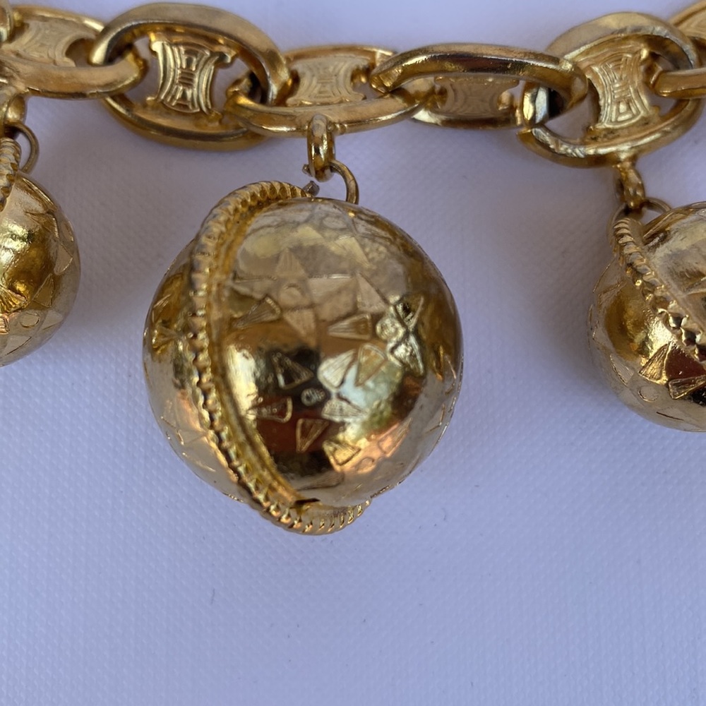RARE! CELINE Necklace Orbs Stars.Authentic. Statement Piece - Picture 7 of 13